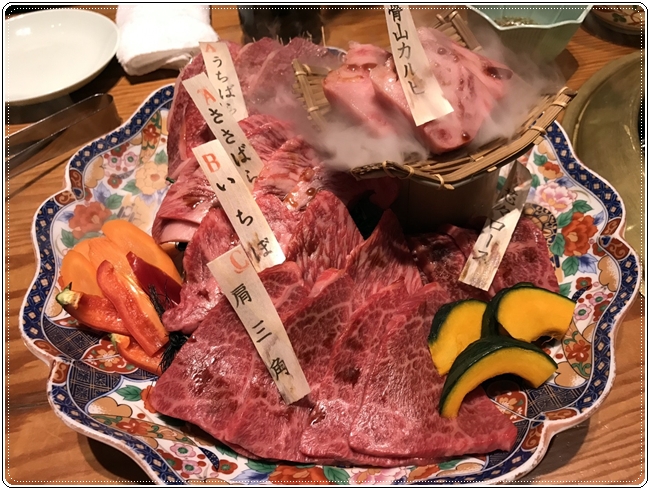 [東京員旅] day1-沒有所謂c/p值的翔山亭黑毛和牛燒肉(神保町店)。